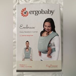 Ergobaby Embrace Newborn Carrier in Jade Green